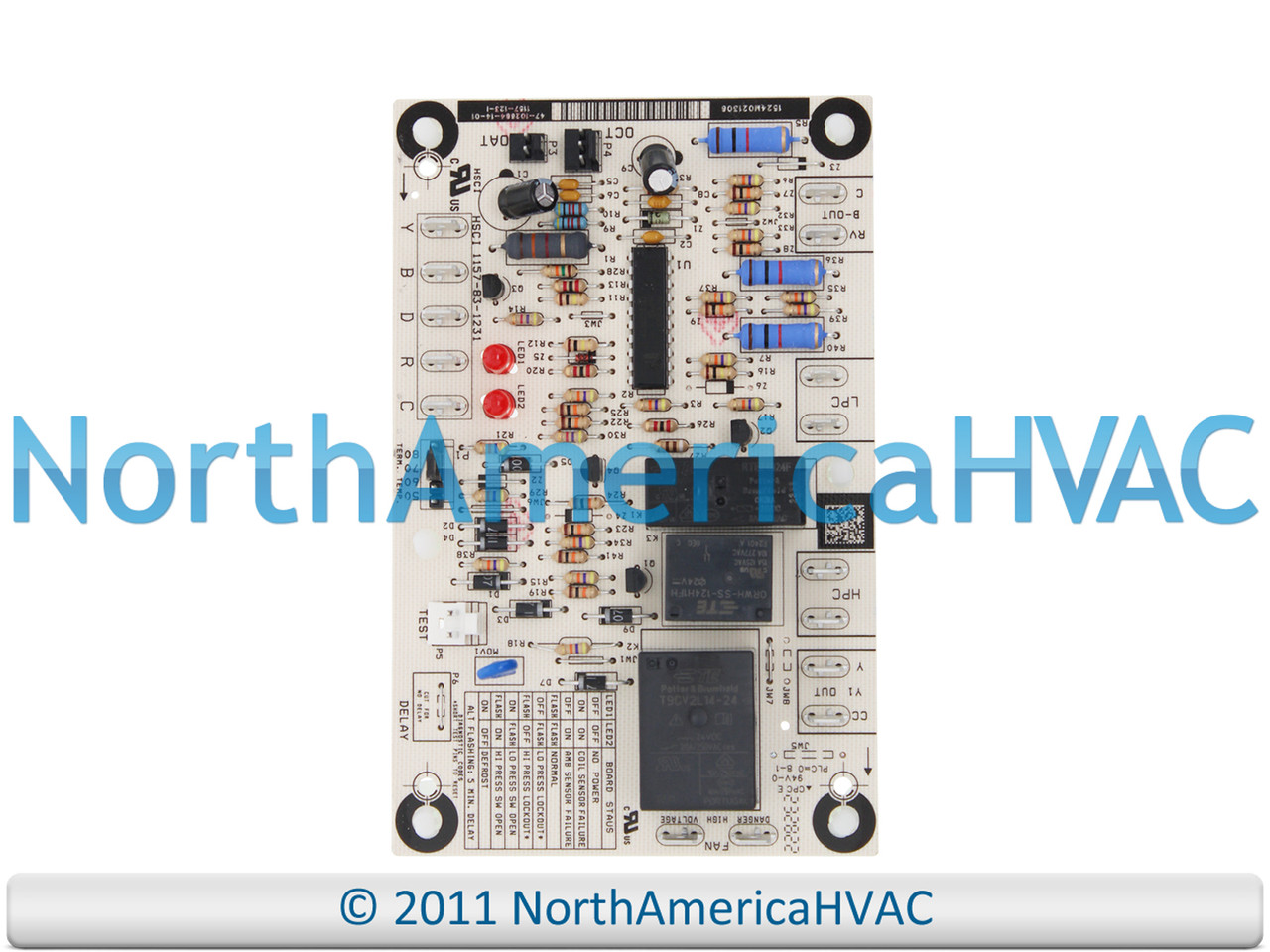 OEM Rheem Ruud Weather King Furnace Control Board Replaces 47